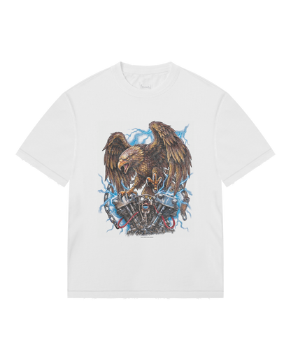 Reaven White America T-Shirt