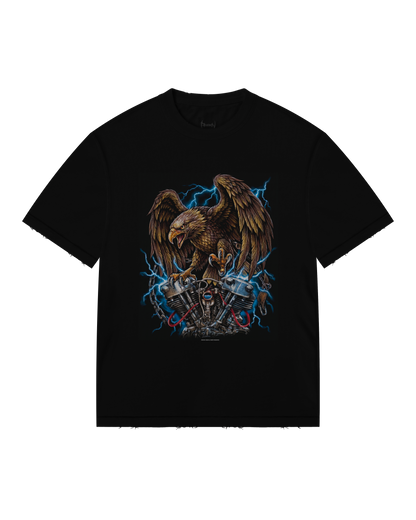 Reaven Black America T-Shirt