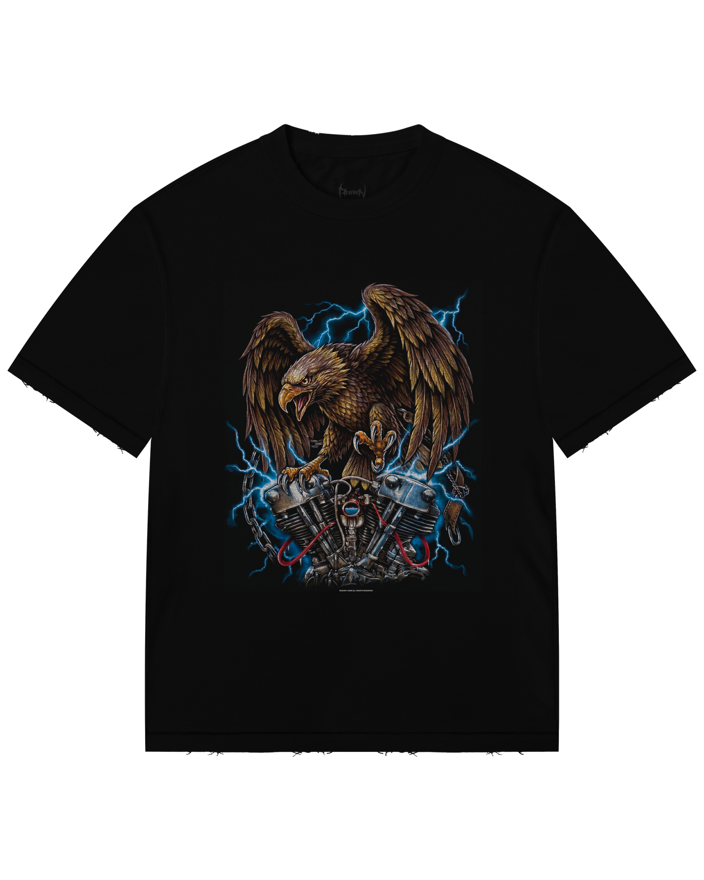 Reaven Black America T-Shirt