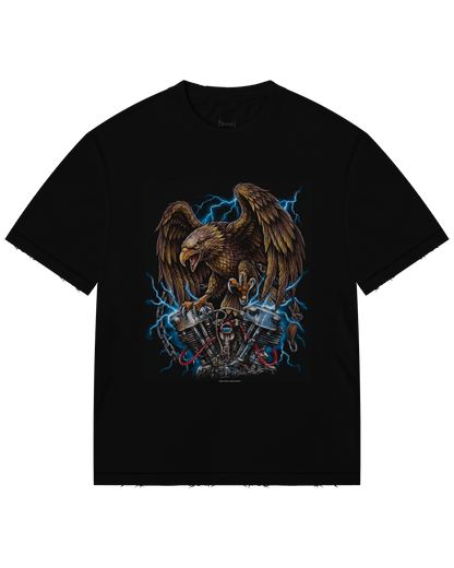Reaven Black America T-Shirt