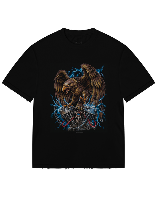 Reaven Black America T-Shirt