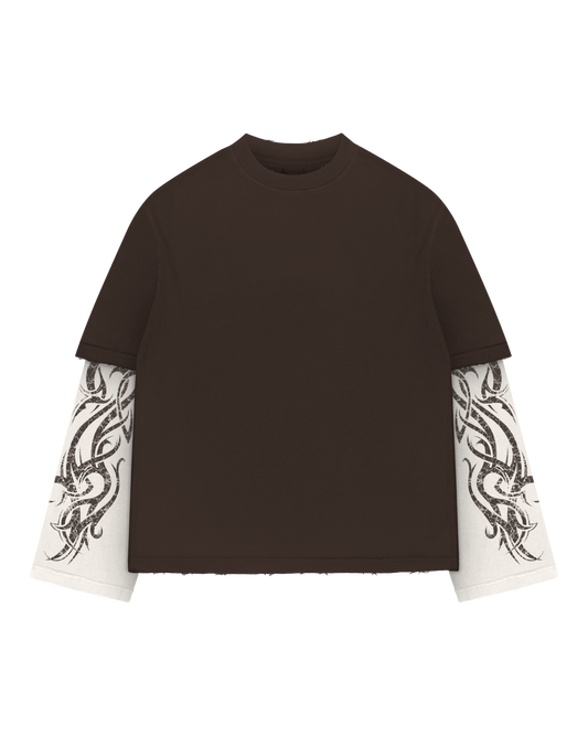 Reaven Brown Tribe Longsleeve