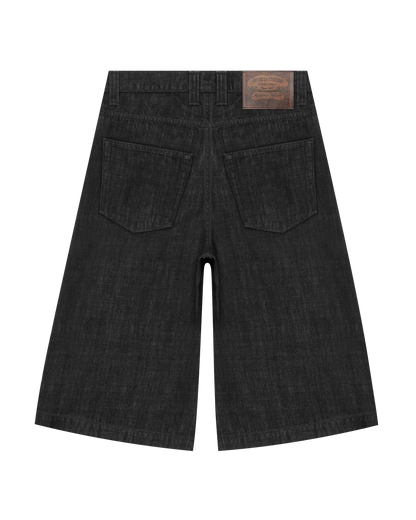 Reaven Raw Black Tailored Jorts