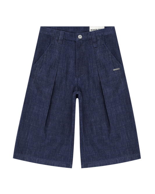 Reaven Raw Blue Tailored Jorts