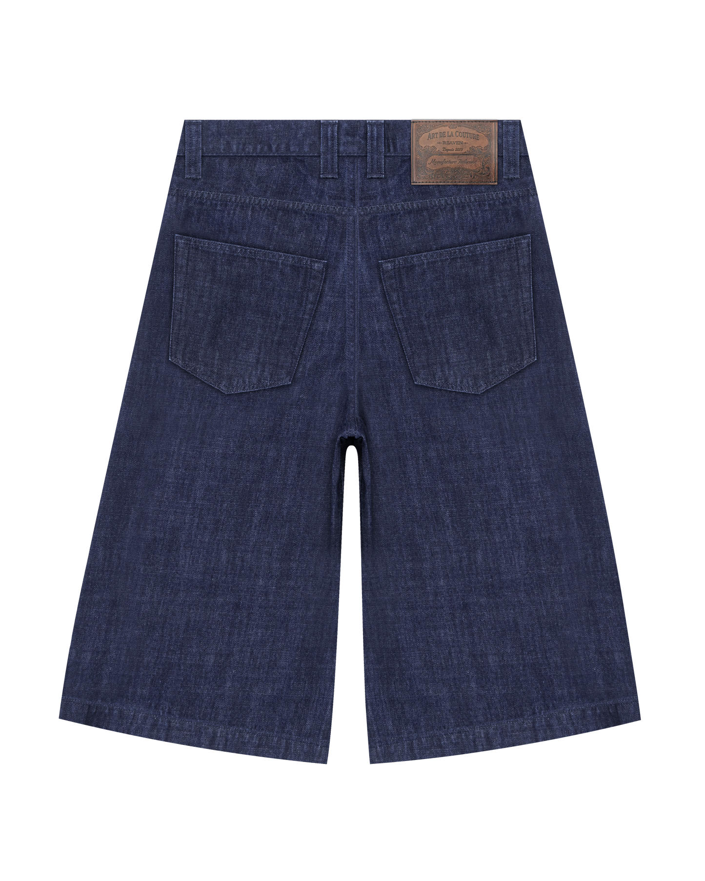 Reaven Raw Blue Tailored Jorts