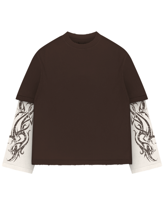 Reaven Brown Tribe Longsleeve