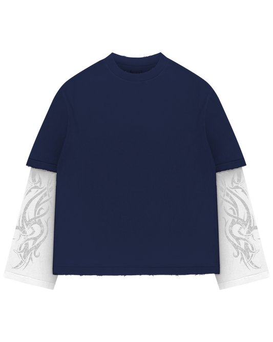 Reaven Navy Tribe Longsleeve
