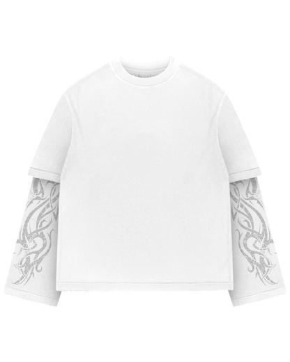 Reaven White Tribe Longsleeve