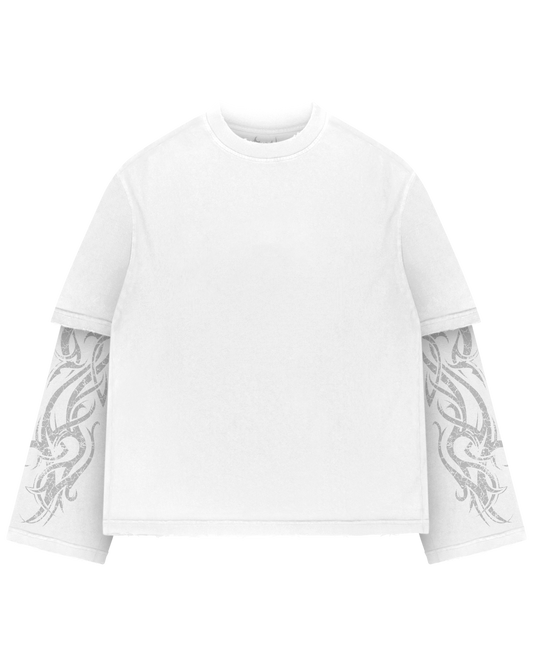 Reaven White Tribe Longsleeve