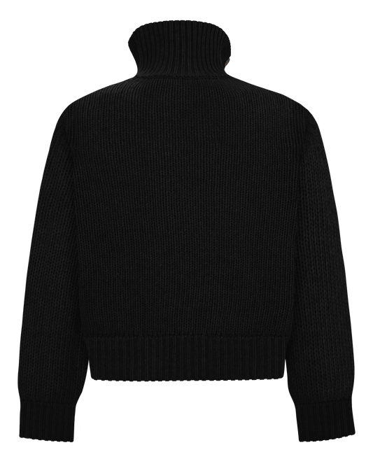Reaven Funnel Neck Knit