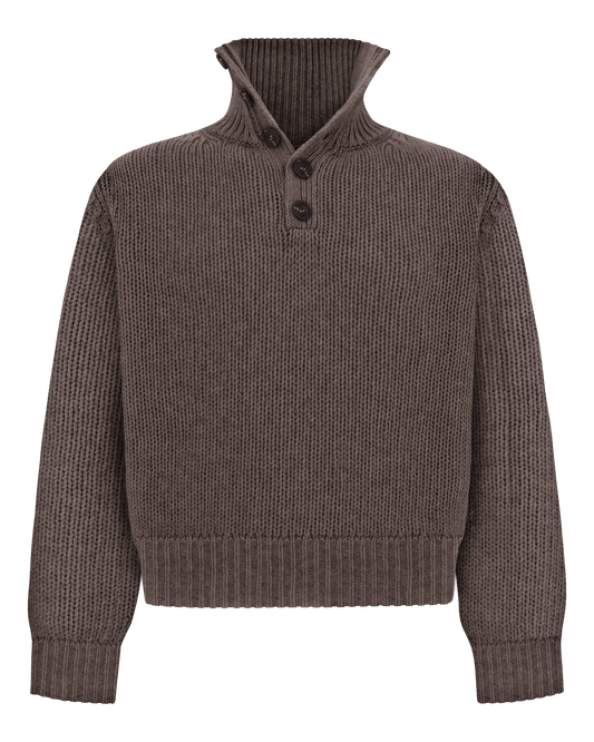 Reaven Funnel Neck Knit