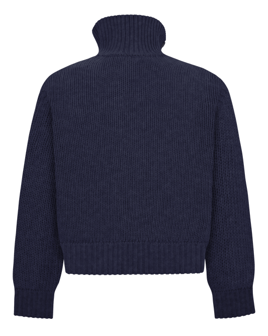 Reaven Funnel Neck Knit