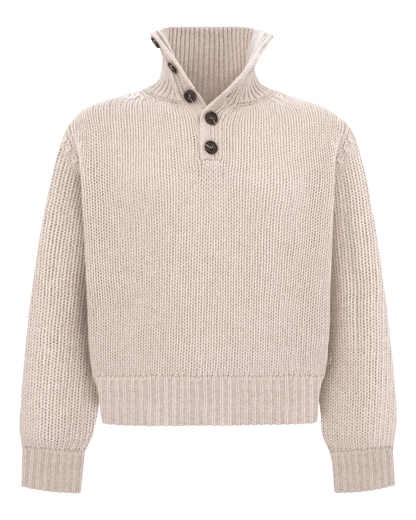 Reaven Funnel Neck Knit