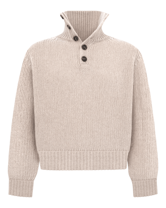 Reaven Funnel Neck Knit