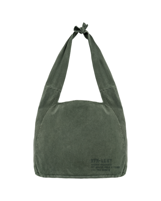 Reaven Olive Army Shoulder Bag