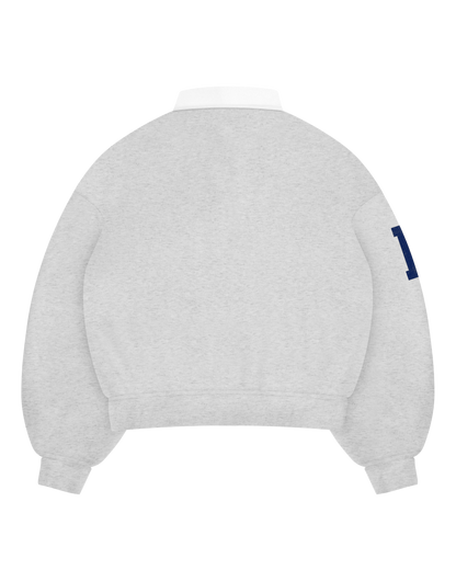 Reaven Grey Mayfair Half-Zip Polo