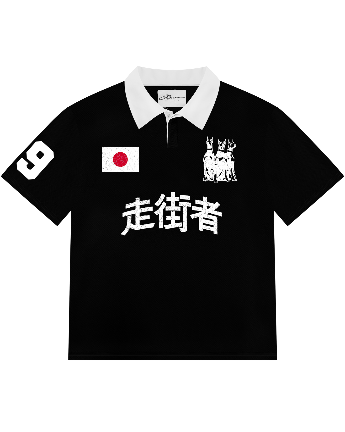 Reaven Black Run Tha Streetz Polo