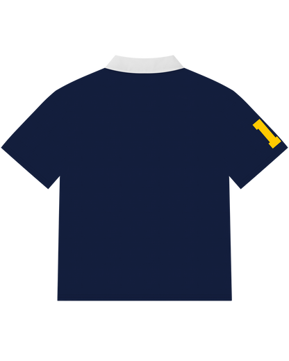 Reaven Navy Run Tha Streetz Polo
