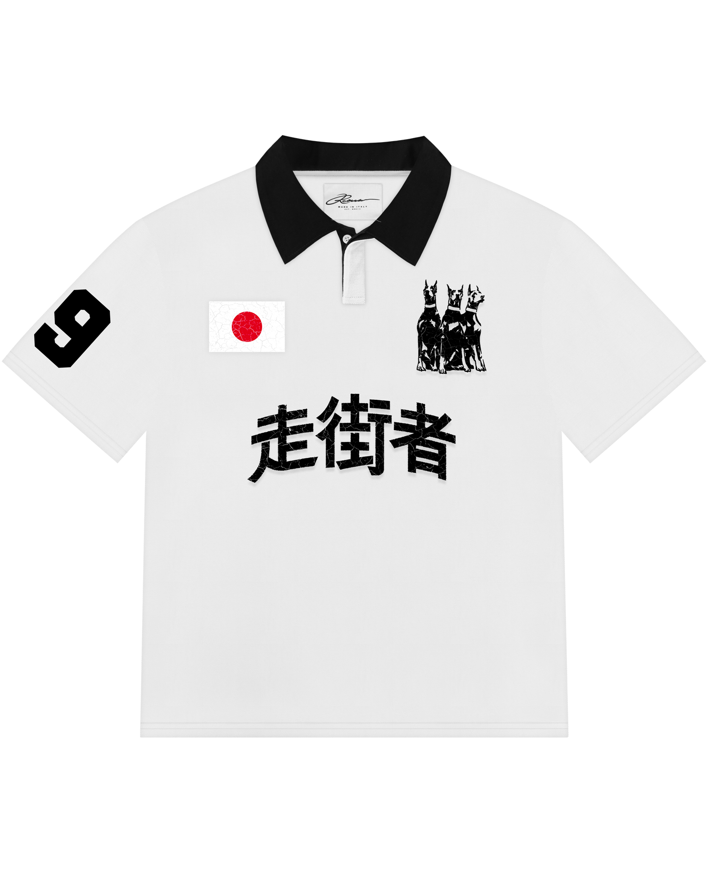 Reaven White Run Tha Streetz Polo