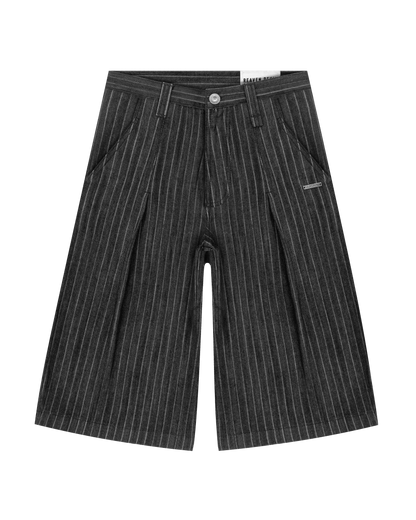 Reaven Pinstripe Tailored Jorts