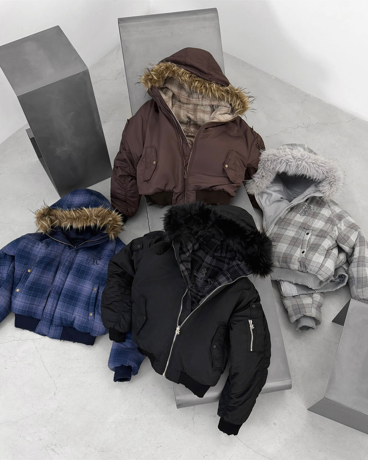 Reaven Fur Bomber Jacket