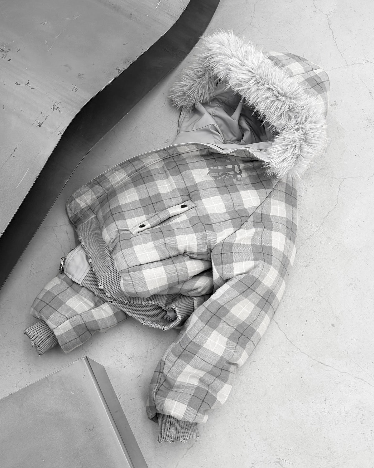 Reaven Fur Bomber Jacket
