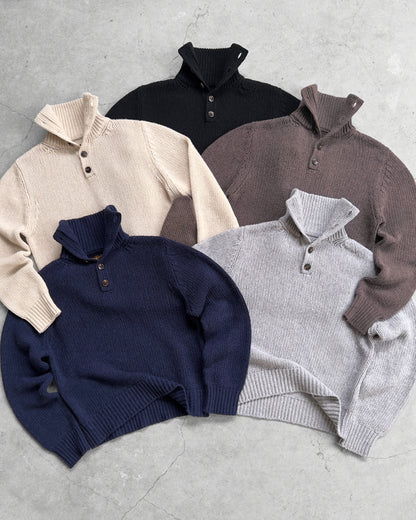 Reaven Funnel Neck Knit