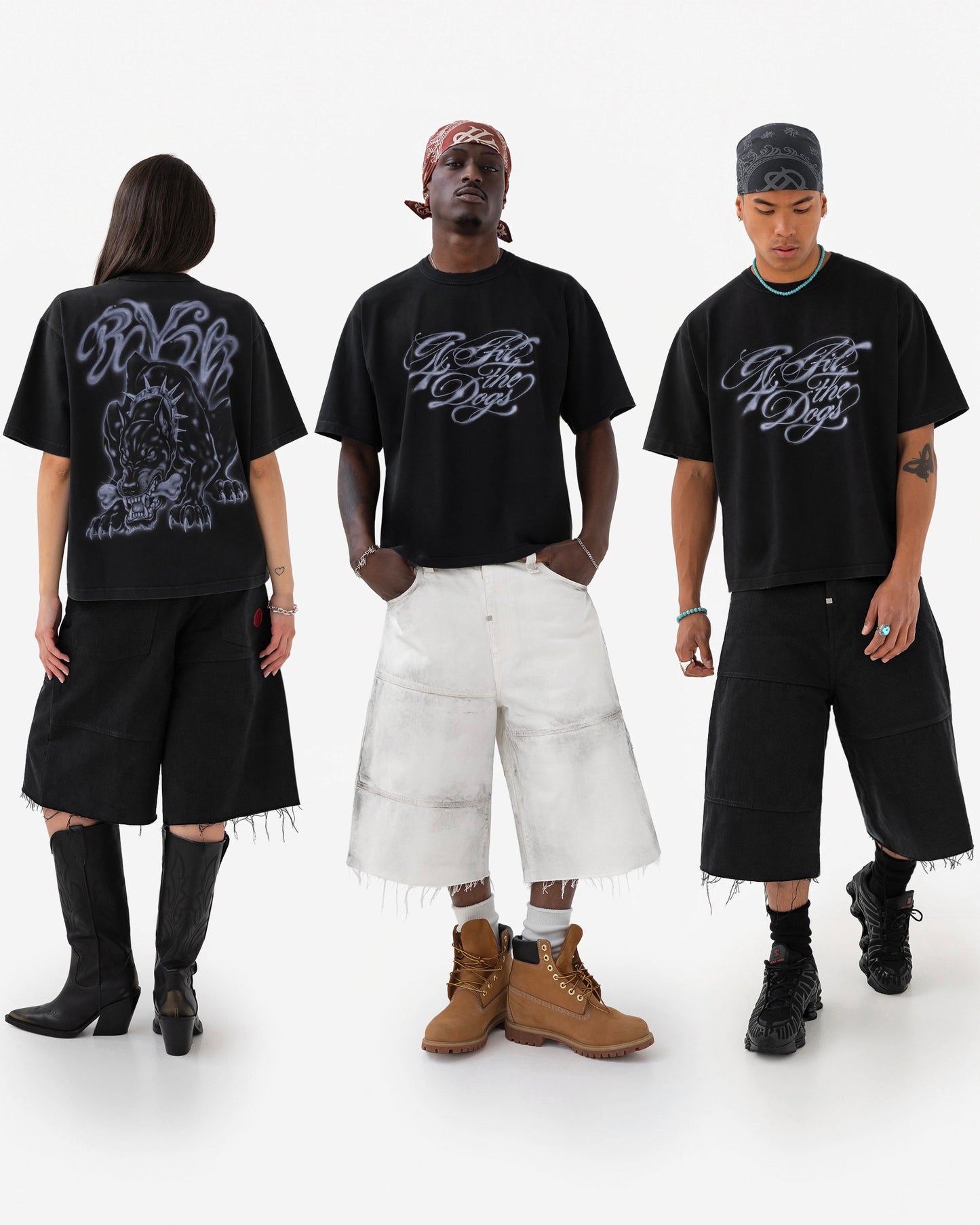 Reaven Black 4 All The Dogs T-Shirt