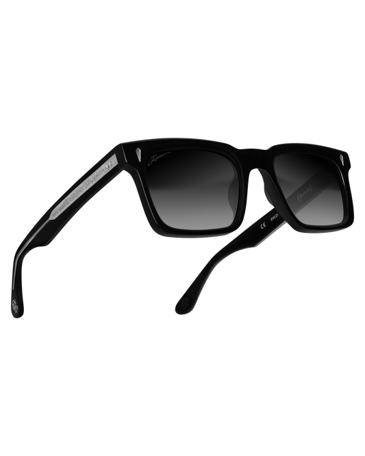 Reaven Black Atom Sunglasses