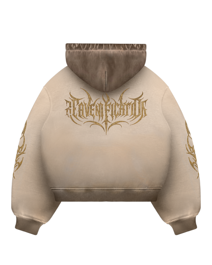 Reaven Gold Brown Reavenification Hoodie