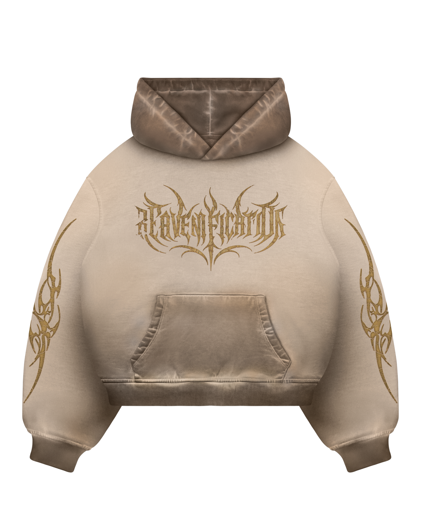 Reaven Gold Brown Reavenification Hoodie