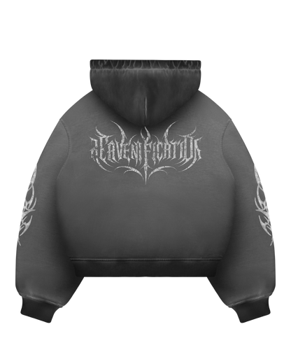Reaven Silver Black Reavenification Hoodie