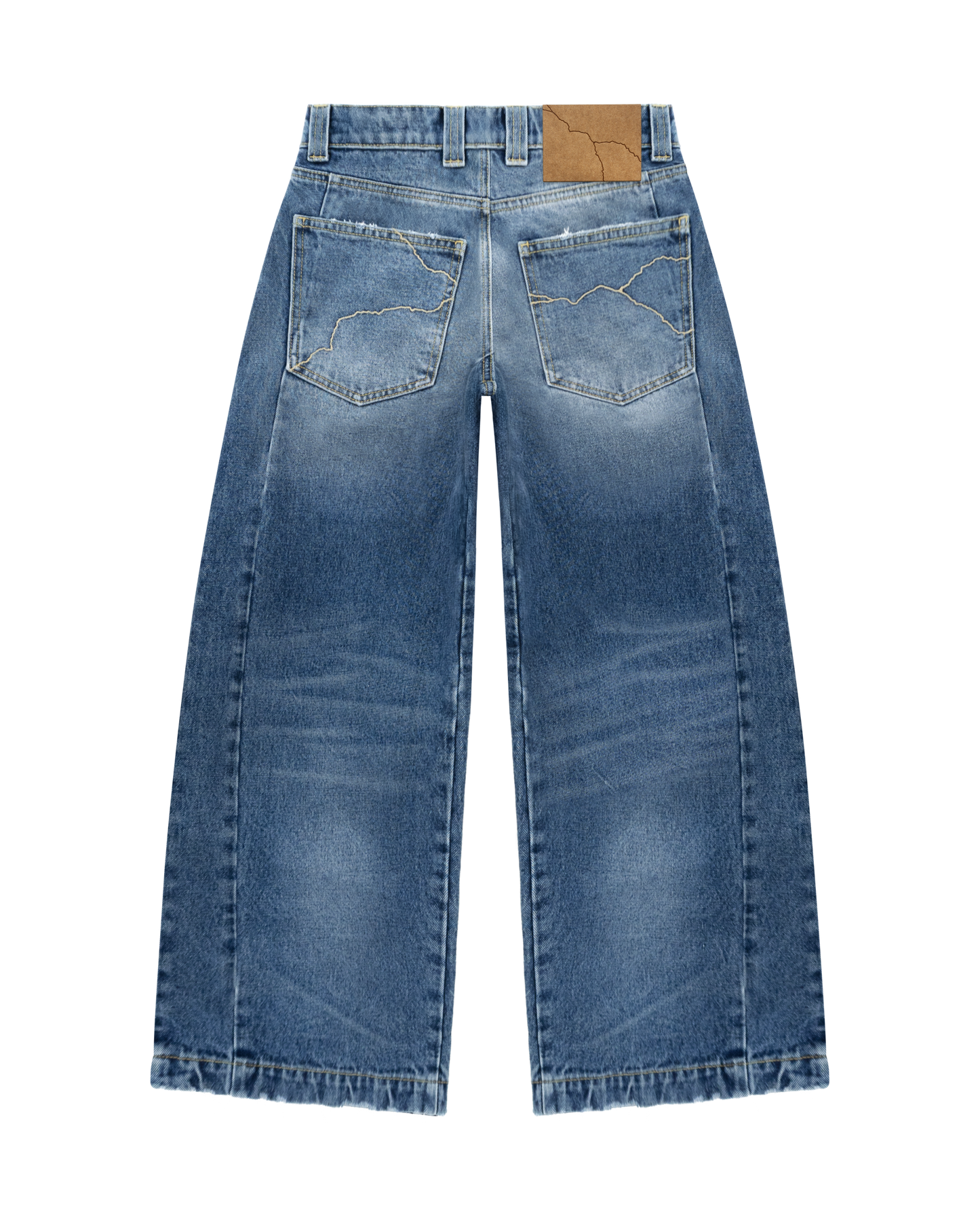 Reaven Resin Blue Rift Denim Jeans