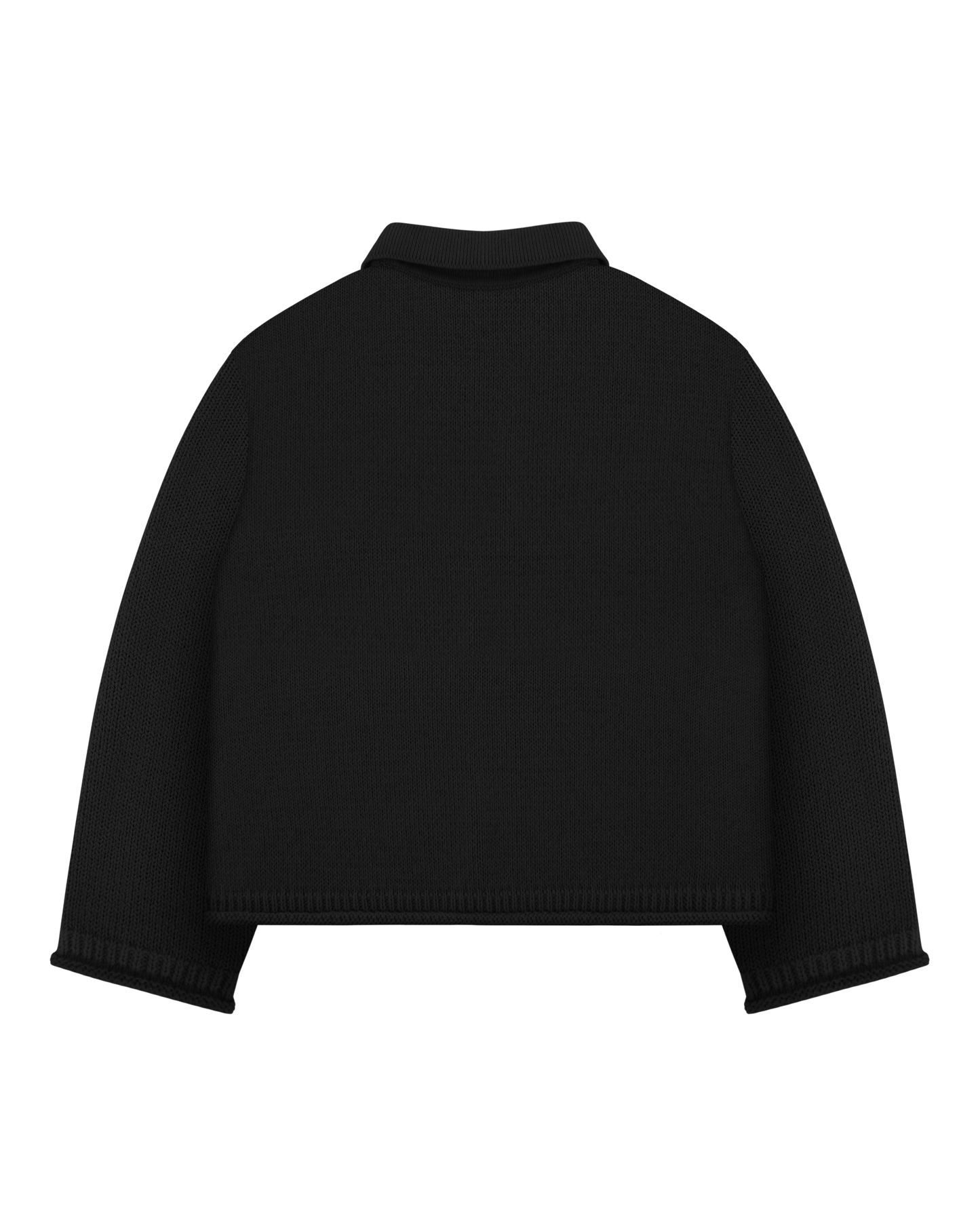 Reaven Black Riot Half-Zip Polo