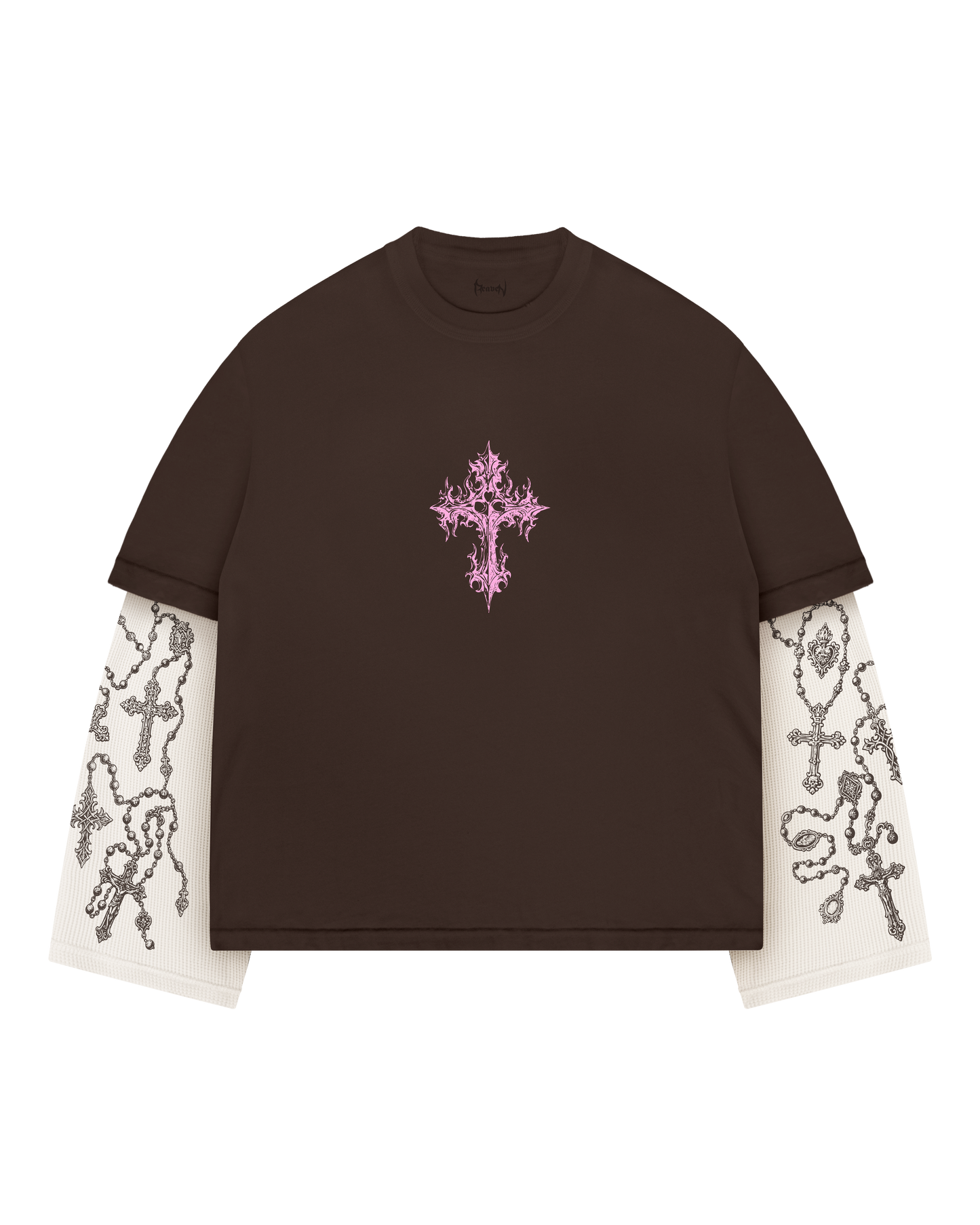 Reaven Brown Holy Thermal Longsleeve