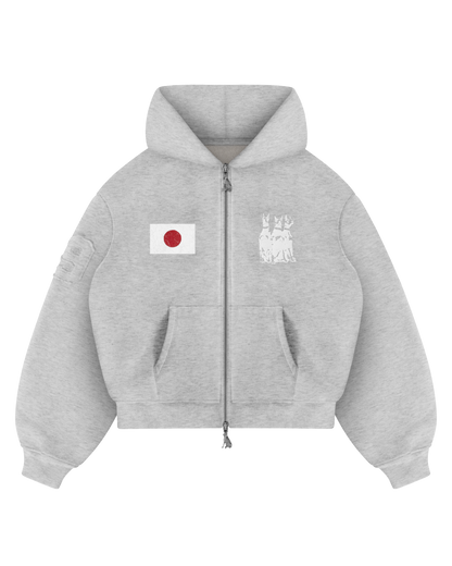 Reaven Grey Run Tha Streetz Zip Hoodie