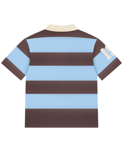 Reaven Mocha Stamp Polo