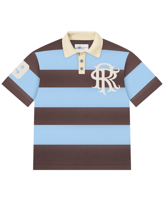 Reaven Mocha Stamp Polo