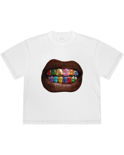 Reaven White Grillz T-Shirt