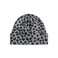 Reaven Grey Leopard Beanie