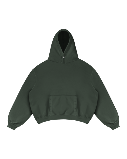 Reaven Olive Basic Hoodie