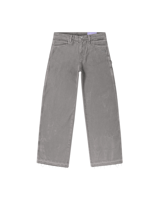 Reaven Stone Grey Single Knee Pants