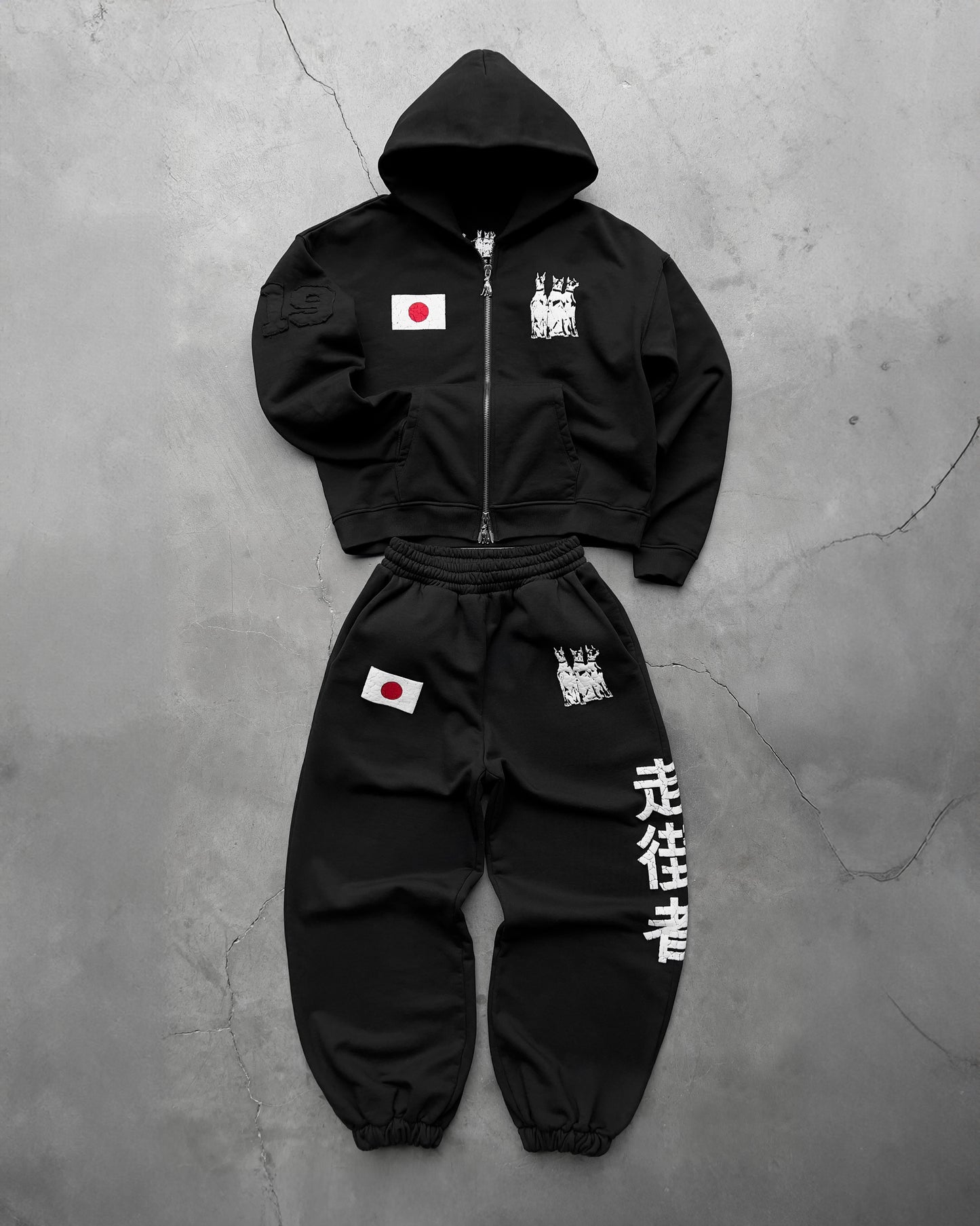 Reaven Black Run Tha Streetz Sweatpants