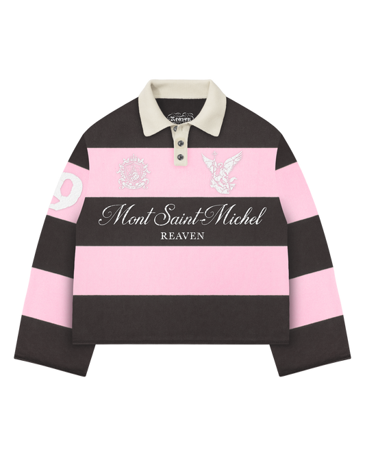 Reaven Pink Mont Saint Michel Polo