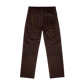 Reaven Vintage Brown R-Nation Leather Pants